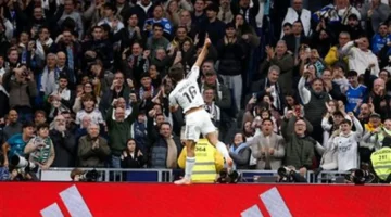 صافرة النهاية.. خماسية ريال مدريد على ريال بتيس في الدوري الإسباني